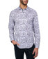 ფოტო #1 პროდუქტის Men's Regular-Fit Non-Iron Performance Stretch Paisley Button-Down Shirt