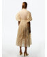 Фото #7 товара Women's Embroidered Maxi Dress