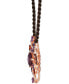 Фото #2 товара Le Vian crazy Collection® Multi-Gemstone Swirl Silk Cord 20" Pendant Necklace (8-1/2 ct. t.w.) in 14k Rose Gold