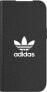 Adidas Adidas OR Booklet Case BASIC iPhone 13 6,1" czarno biały/black white 47086