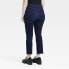 Фото #4 товара Women's High-Rise Bootcut Jeans - Universal Thread Dark Blue 2 Short