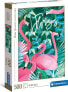 Фото #2 товара Clementoni Puzzle 500el Fantastyczne zwierzęta Flamingi 35101