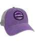 Фото #4 товара Men's Purple Northwestern Wildcats Sunset Dashboard Trucker Snapback Hat