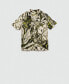 Фото #2 товара Men's Flowy Hawaiian Print Shirt