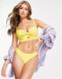 Фото #1 товара Pour Moi Sunshine bikini top in yellow