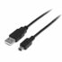 Кабель USB A — USB B Startech USB2HABM1M Чёрный