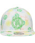 Men's White Boston Celtics Palm Trees and Waves Golfer Adjustable Hat