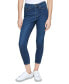 Фото #4 товара Petite High Rise 25" Skinny Ankle Jeans