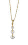 Колье CRYSTalp Mood 32242 Delicate Gold clear, gold - фото #1