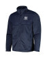 ფოტო #3 პროდუქტის Men's Heather Navy New York Yankees Explorer Full-Zip Jacket