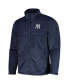 Фото #3 товара Men's Heather Navy New York Yankees Explorer Full-Zip Jacket