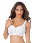 ფოტო #1 პროდუქტის Plus Size Full Coverage Lace Cup Bra