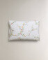 Фото #11 товара (200 thread count) floral print percale pillowcase