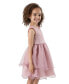 Toddler & Little Girls Studded Organza Dress