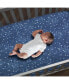 Фото #2 товара Sky Rocket Blue Stars/Galaxy/Space 100% Cotton Fitted Crib Sheet