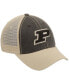 ფოტო #5 პროდუქტის Men's Black and Tan Purdue Boilermakers Offroad Trucker Hat