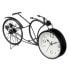 Настольные часы Велосипед Чёрный Металл 40 x 19,5 x 7 cm (4 штук)