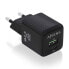 Фото #1 товара AISENS ASCH-25W2P015-BK USB-A And USB-C Wall Charger