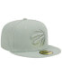 ფოტო #2 პროდუქტის Men's Light Green Toronto Raptors Sage Color Pack 59FIFTY Fitted Hat