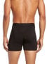 Фото #2 товара Saxx 254723 Men's Boxer Briefs Underwear Black/Black Size Large