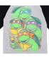 ფოტო #3 პროდუქტის Toddler Boys Teenage Mutant Ninja Turtles Leonardo Michelangelo Raphael Donatello 2 Pack T-Shirts to