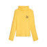 Puma Luxe Sport T7 Fine Rib Long Sleeve Pullover Shirt Mens Yellow Casual Tops 6 L - фото #1