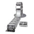 Фото #10 товара LogiLink KAB0065 - Cable tray - Desk - ABS synthetics - Silver