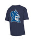 Фото #3 товара Men's Navy Distressed Duke Blue Devils Vintage-Like Logo T-Shirt