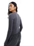 Фото #7 товара New Look crew neck body in dark grey