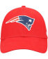 Boys Red New England Patriots Basic Secondary MVP Adjustable Hat
