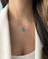 Фото #2 товара Le Vian costa Smeralda Emeralds (7/8 ct. t.w.) & Diamond (1/2 ct. t.w.) Halo Adjustable 20" Pendant Necklace in 14k Gold