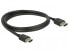 Фото #1 товара Разъем и переходник HDMI Type A (Standard) Delock 1 м - 3D - 48 Gbit/s Черный