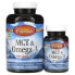 Фото #1 товара Витаминный комплекс Carlson MCT & Omega-3, 120 + 30 бесплатно - для похудения и контроля веса