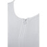 URBAN CLASSICS Stripe Zip Crop sleeveless T-shirt