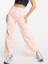 Фото #1 товара Urban Bliss wide leg jeans in pink ink print