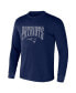 Фото #3 товара Men's NFL x Darius Rucker Collection by Navy New England Patriots Long Sleeve Thermal T-shirt