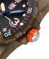 ფოტო #3 პროდუქტის Men's Swiss Bear Grylls Rule of 3 Sea Series Black Rubber Strap Watch 42mm