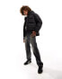 Dickies glacier view premium puffer jacket in black