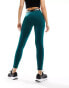 The North Face Training Aracar high waist 7/8 leggings in green Exclusive at ASOS