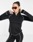 Threadbare Tall Ski base layer high neck long sleeve top and leggings set in black