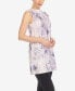 Фото #3 товара Women's Floral Sleeveless Tunic Top