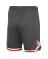 ფოტო #2 პროდუქტის Men's Charcoal Clemson Tigers Continuity Shorts