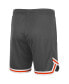 Men's Charcoal Clemson Tigers Continuity Shorts