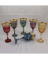 Wine Goblets Set of 6 Multicolor