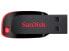 Фото #11 товара USB Flash диск Sandisk Cruzer Blade - 64 ГБ - USB Тип-A - 2.0 - Без крышки - 2,5 г - Черный - Красный