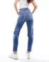 Tommy Jeans ultra high slim mom jeans in mid wash W29 L32 - фото #2