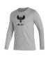 Men's Heather Gray LAFC Icon Long Sleeve T-shirt