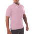 Фото #1 товара Page & Tuttle Solid Jersey Short Sleeve Polo Shirt Mens Pink Casual P39909-PNK