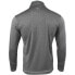 SHOEBACCA Coverstitch Heather Mock Neck Long Sleeve 14 Zip Pullover Top Mens Siz