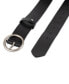 Фото #4 товара Women's Circular Center Bar Buckle Leather Belt